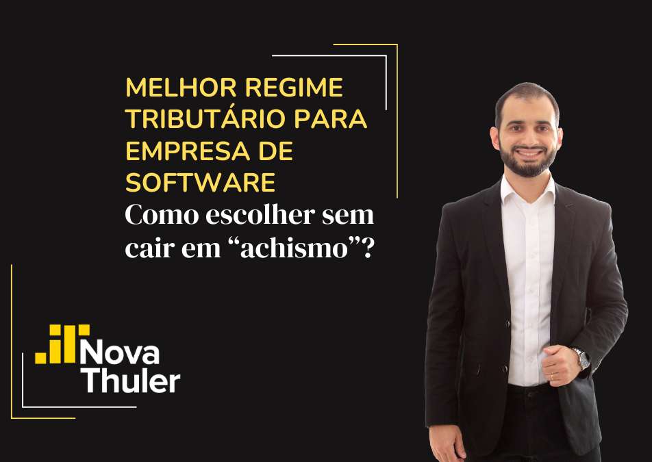 melhor regime tributário para empresa de software