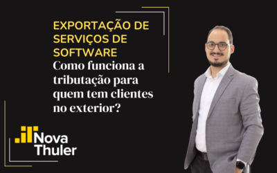 Exportação de serviços de software: como funciona a tributação para quem tem clientes no exterior?